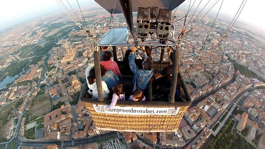 Dónde puedo volar en globo : Salamanca Dónde puedo volar en globo : Salamanca