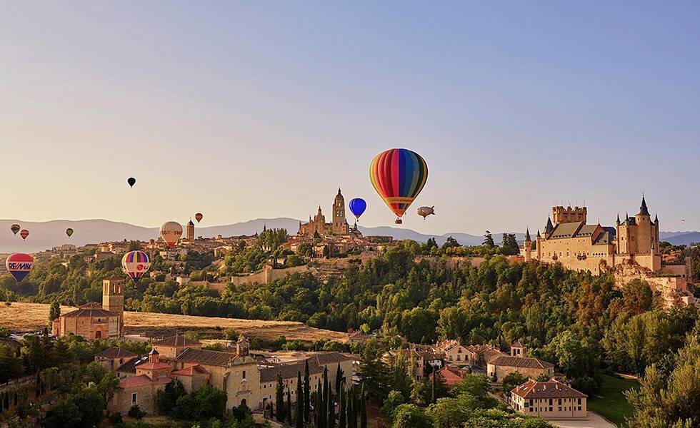 Colores sobre Segovia