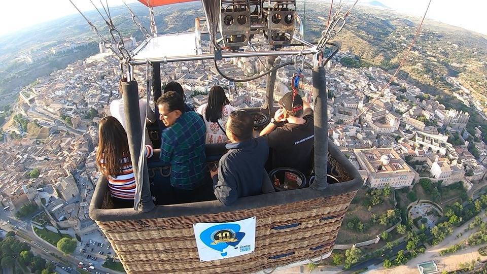 Vuelta en globo en Toledo